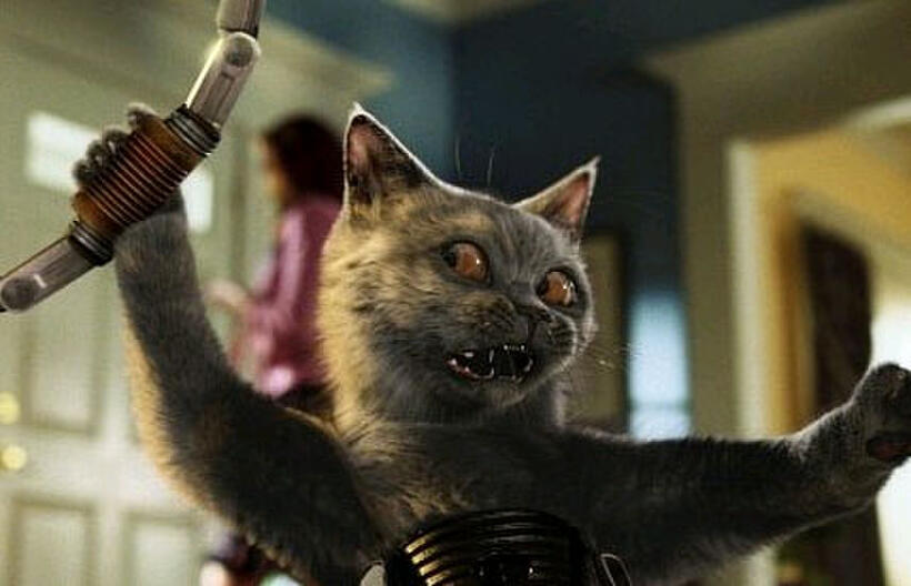 A scene from "Cats & Dogs: The Revenge of Kitty Galore."