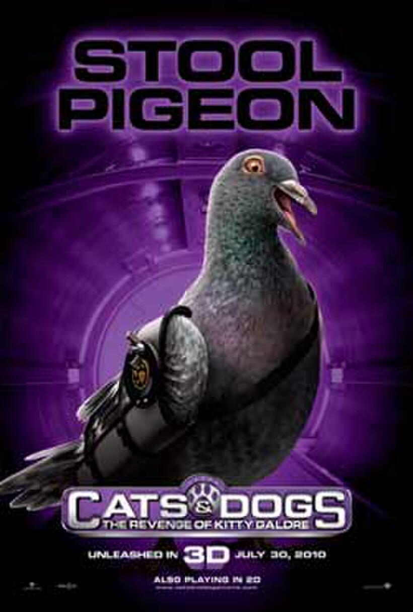 Poster art for "Cats & Dogs: The Revenge of Kitty Galore."