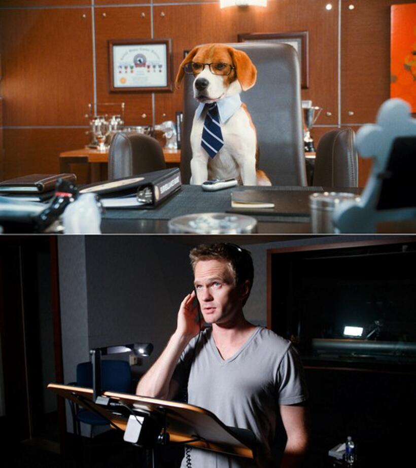 Lou voiced by Neil Patrick Harris in "Cats & Dogs: The Revenge of Kitty Galore."