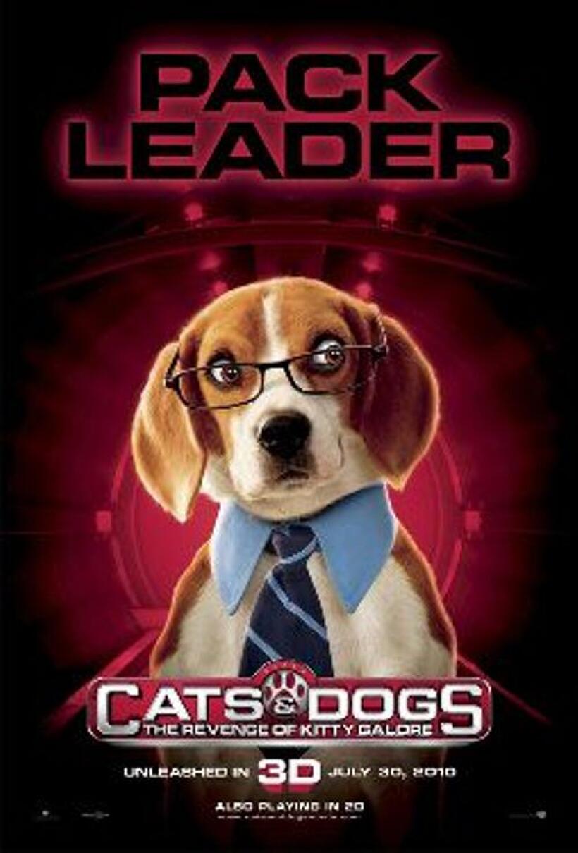 Poster art for "Cats & Dogs: The Revenge of Kitty Galore."