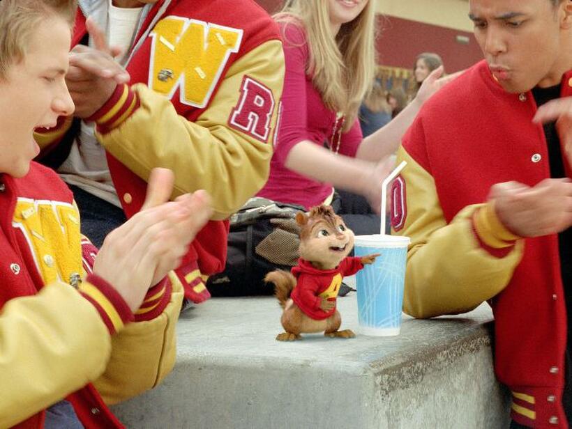 Alvin in "Alvin and the Chipmunks: The Squeakquel."