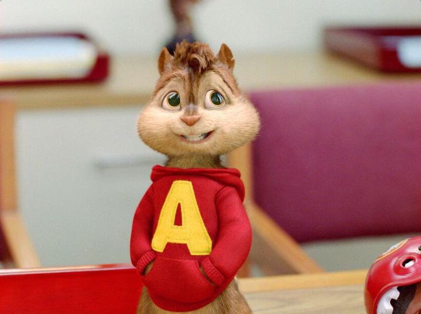 Alvin in "Alvin and the Chipmunks: The Squeakquel."