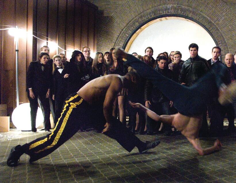 Brian J. White as Evan Hailey and Channing Tatum as Shawn MacArthur in "Fighting."