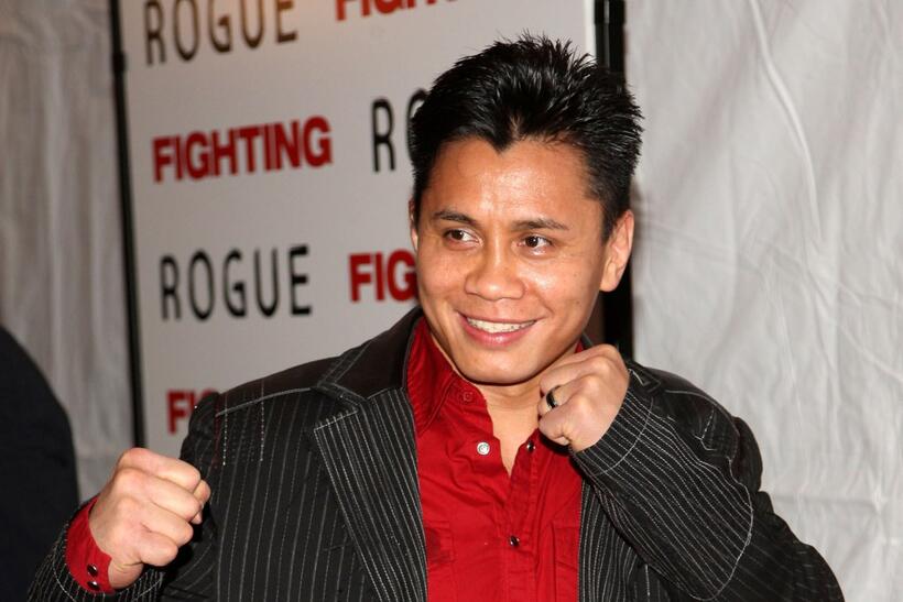 Cung Le at the New York premiere of "Fighting."