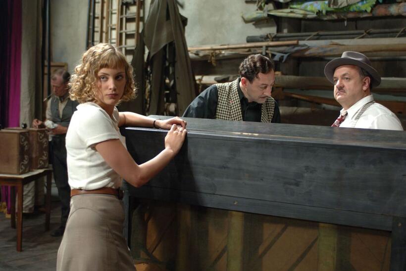 Nora Arnezeder as Douce and Kad Merad as Jacky in "Paris 36."