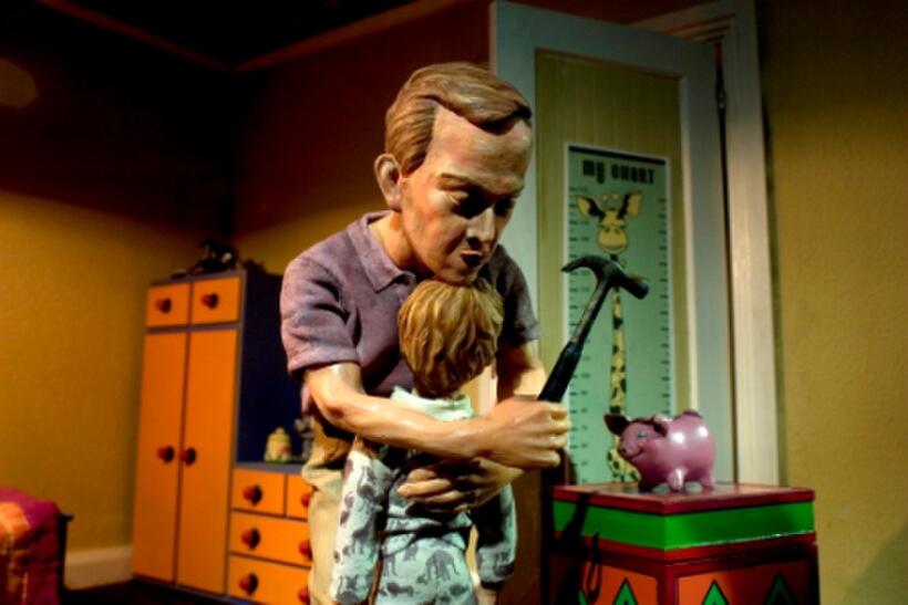 Brian Meagan as Clement and Jamie Katsamatsas as Zack in "$9.99."