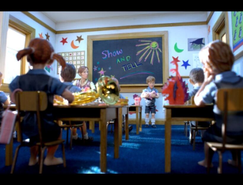 Claudia Karvan as Michelle and Jamie Katsamatsas as Zack in "$9.99."