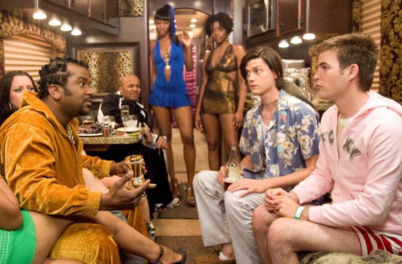 Craig Robinson, Trevor Moore and Zach Cregger in "Miss March."