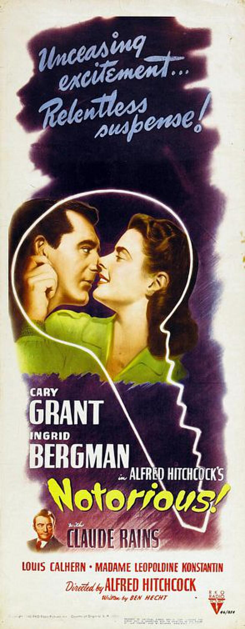 Poster art for "Notorious."