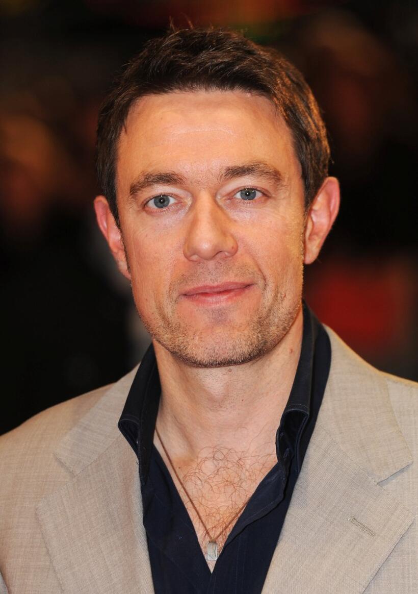 Peter Straughan at the London premiere of "The Men Who Stare at Goats."