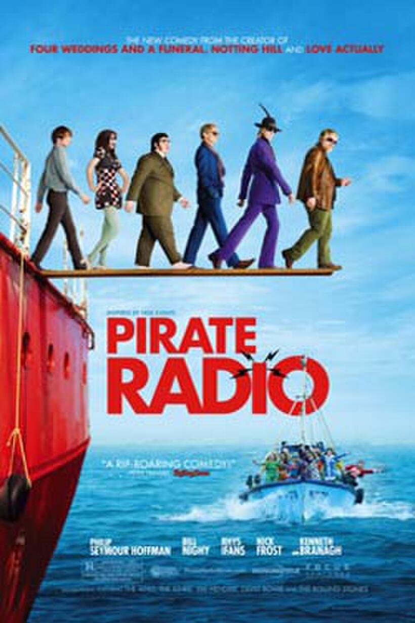 Poster art for "Pirate Radio."