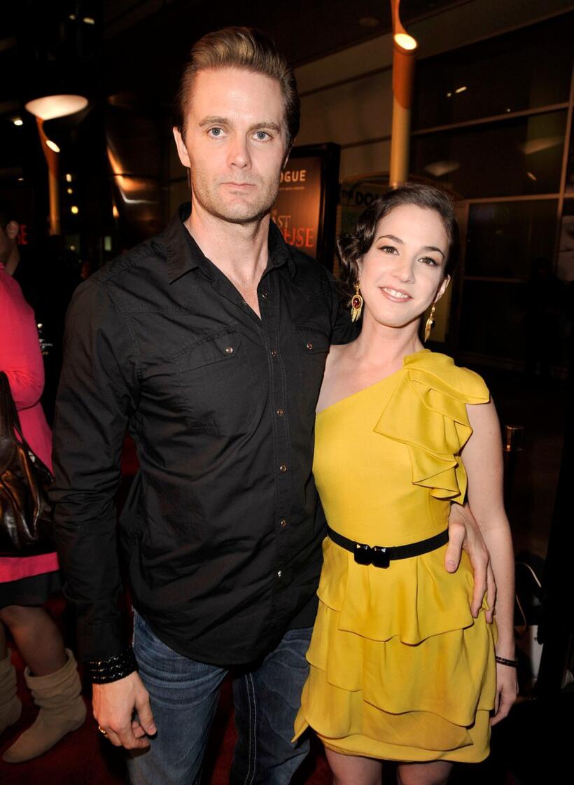 Garret Dillahunt and Martha MacIsaac at the California premiere of "The Last House On The Left."