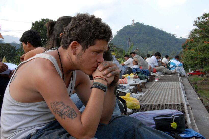 A scene from "Sin Nombre."