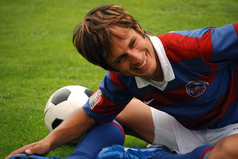 Gael Garcia Bernal as Tato in "Rudo y Cursi."