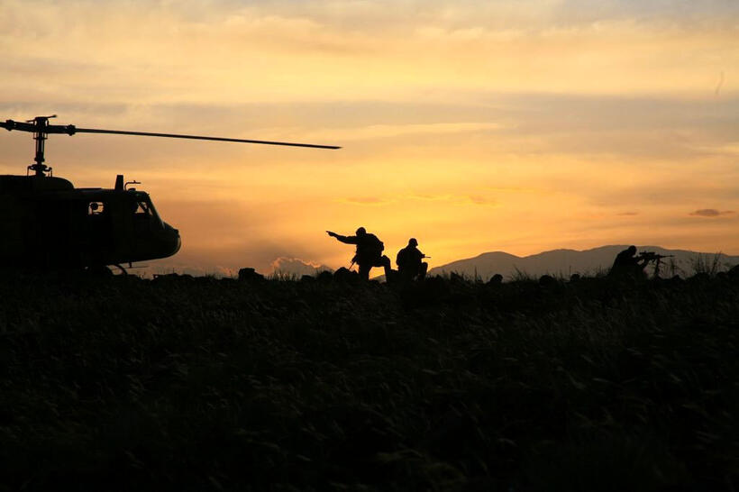 A scene from "The Objective."