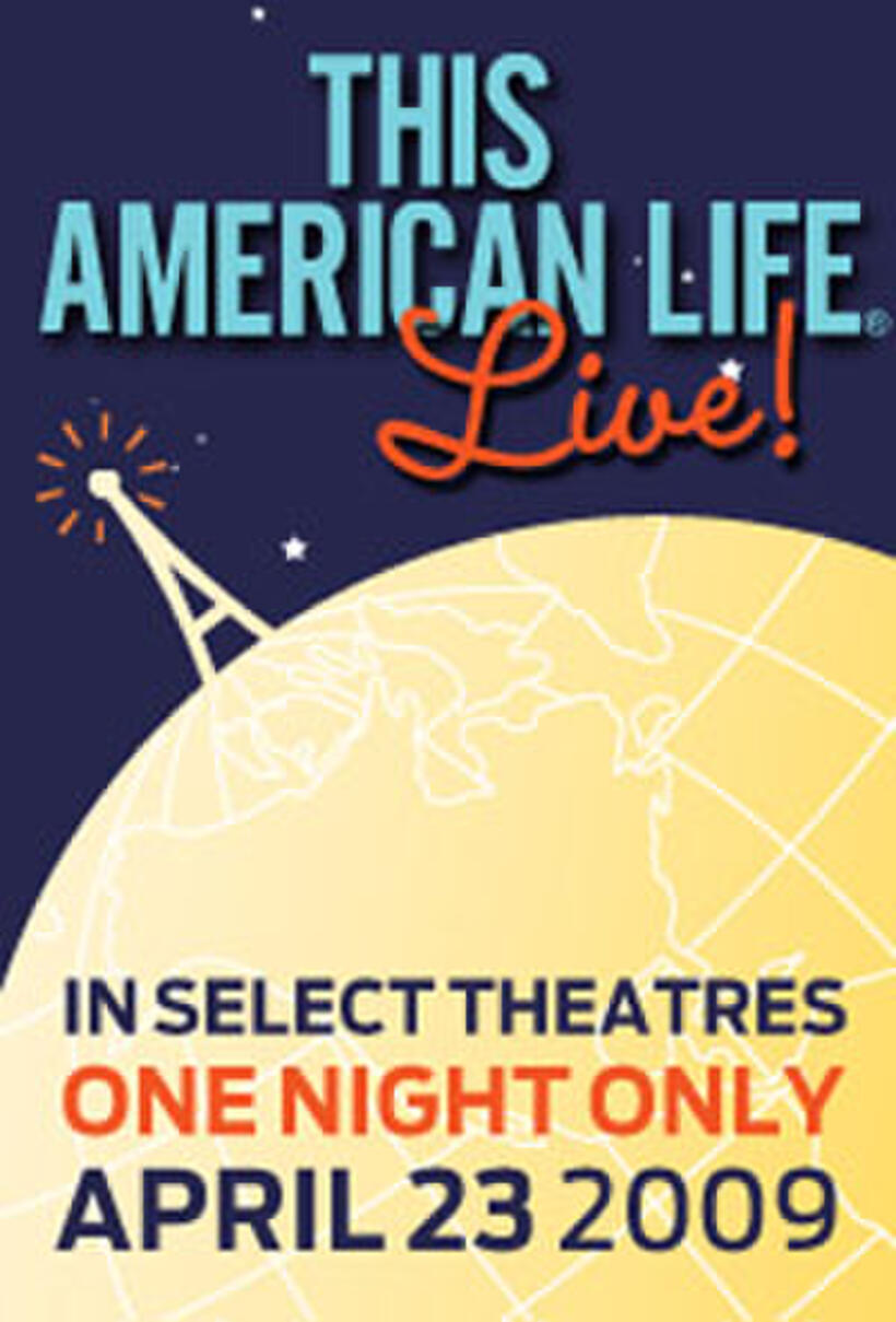 Poster art for "This American Life Live!"