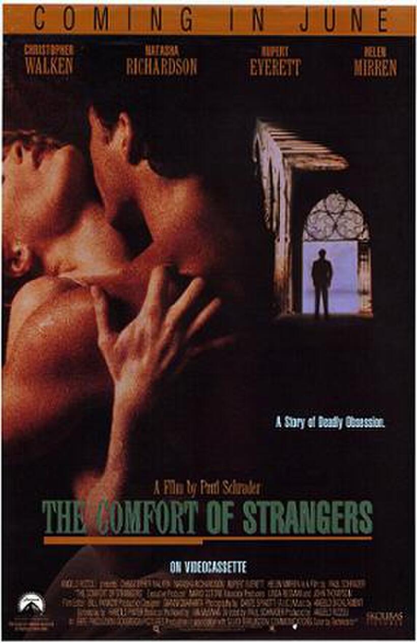 Poster art for "The Comfort of Strangers."