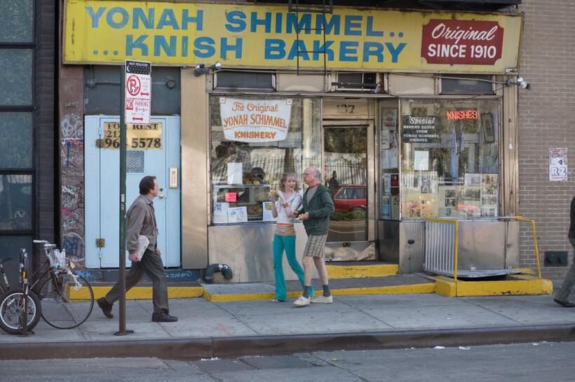 Evan Rachel Wood as Melody and Larry David as Boris in "Whatever Works."
