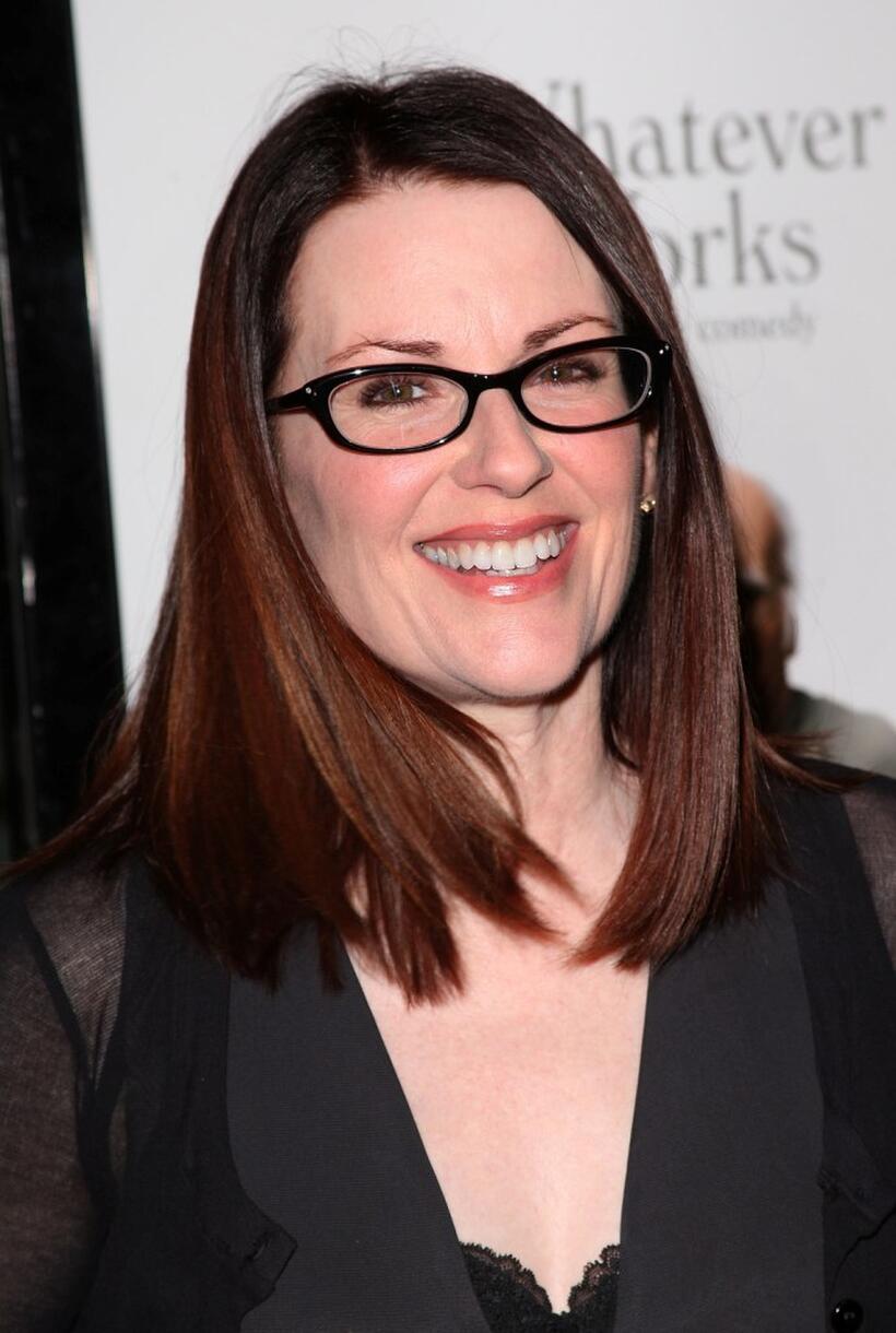 Megan Mullally at the California premiere of "Whatever Works."