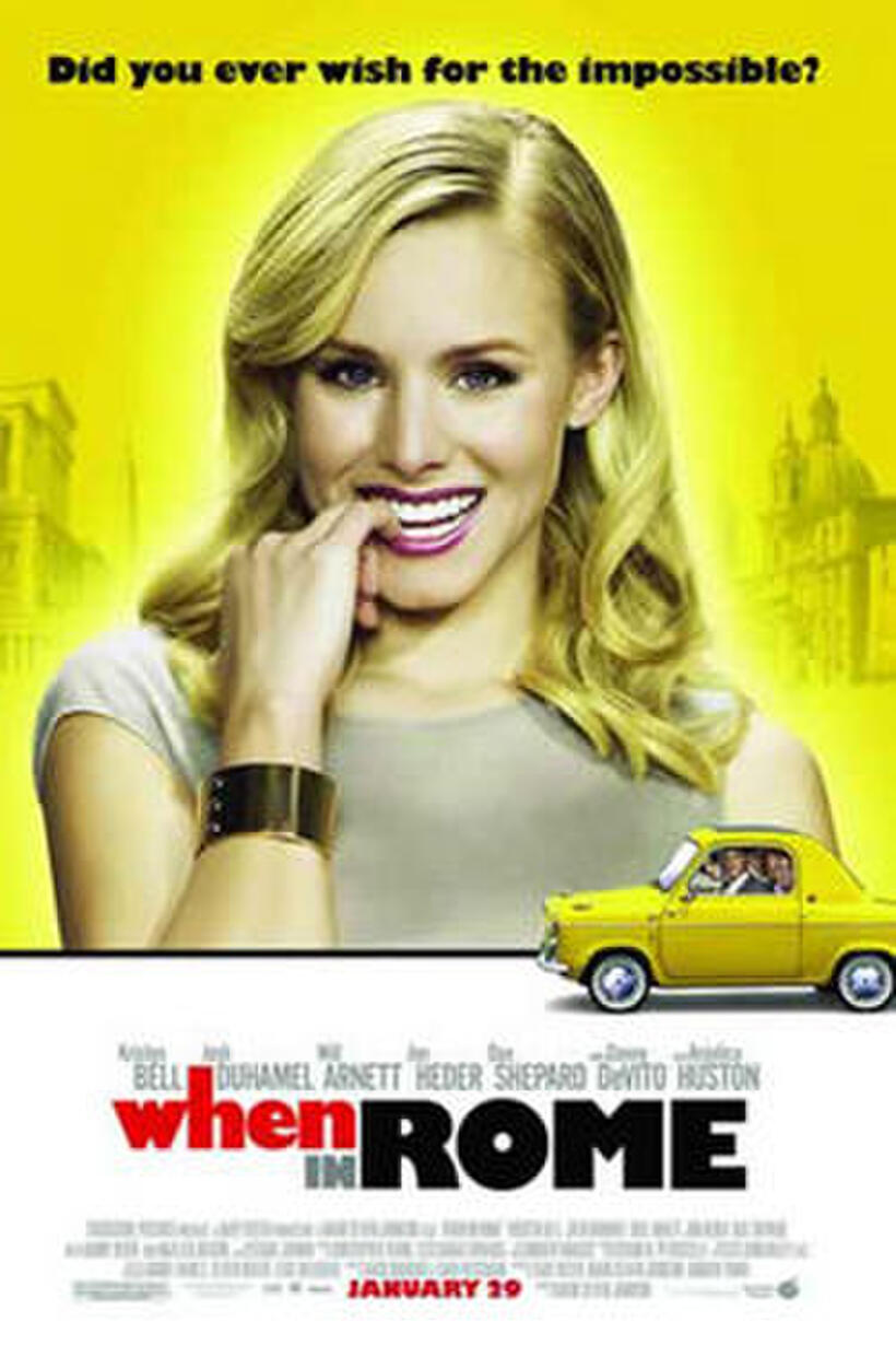 Poster art for "When in Rome."
