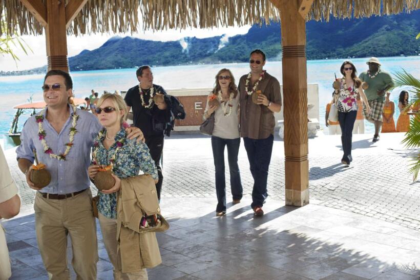Vince Vaughn and Jon Favreau in "Couples Retreat."