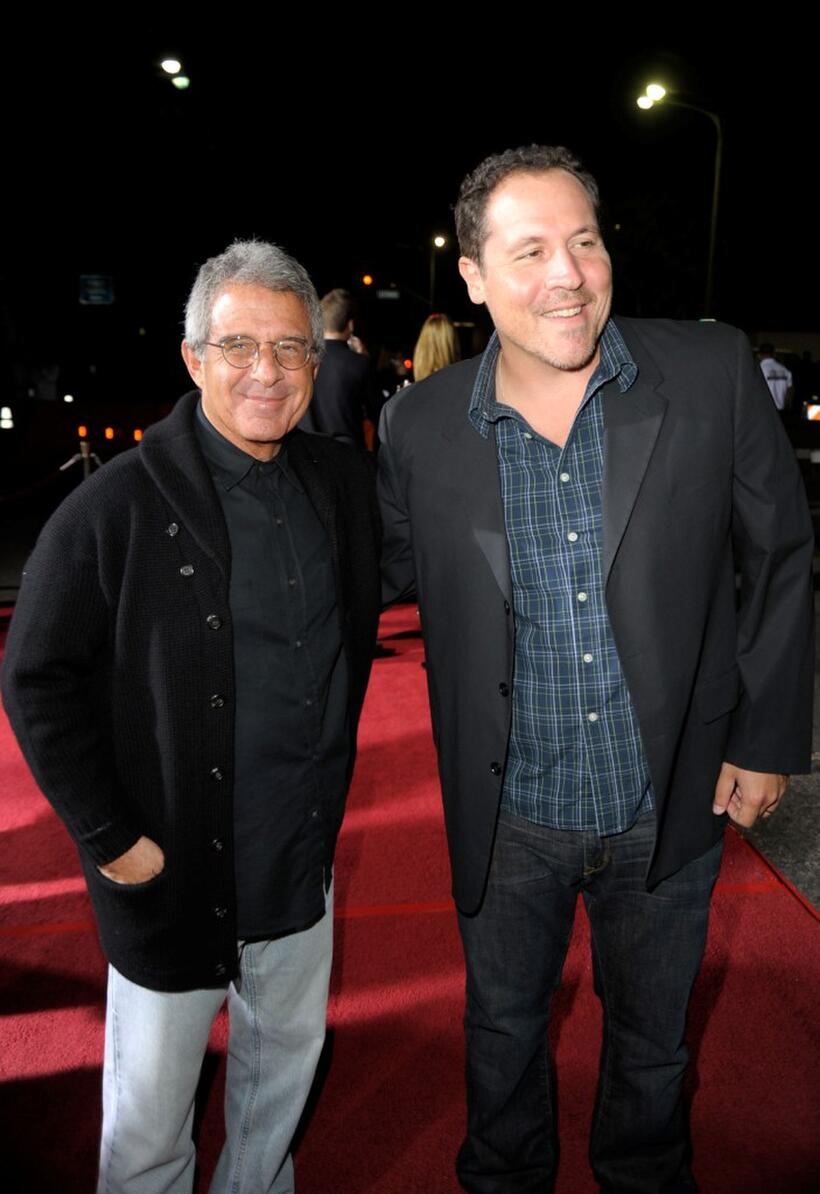 Ron Meyer and Jon Favreau at the California premiere of "Couples Retreat."