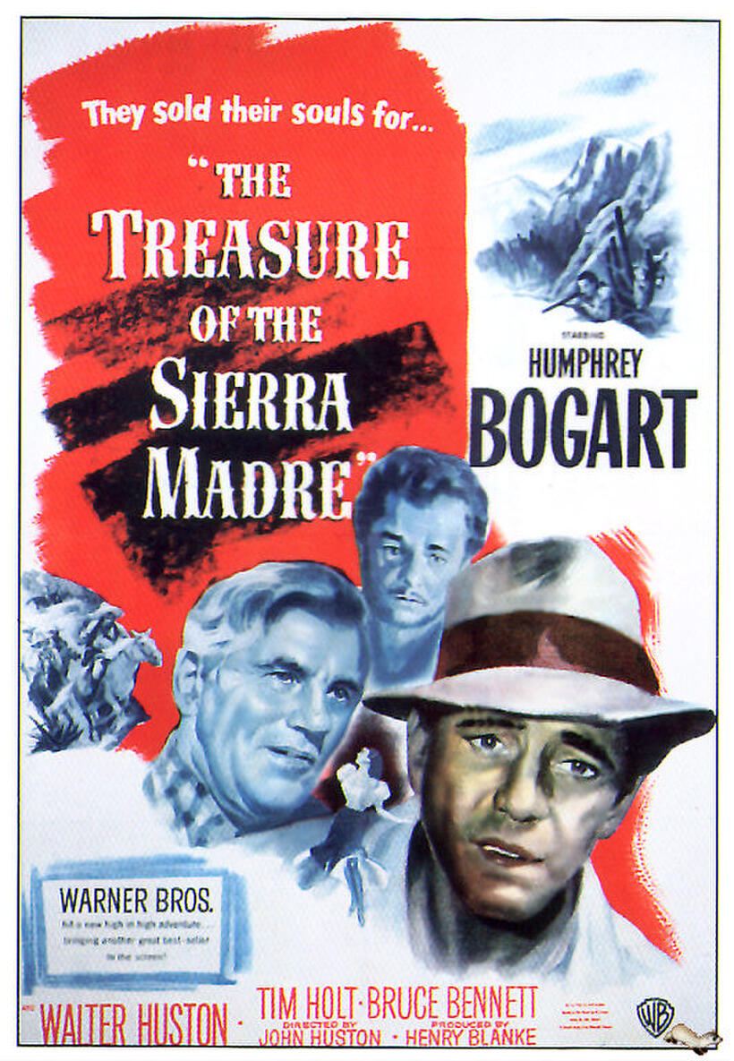 Poster art for "The Treasure of the Sierra Madre."