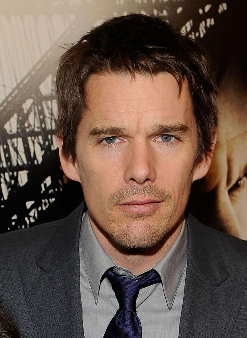 Ethan Hawke at the New York premiere of "Brooklyn's Finest."