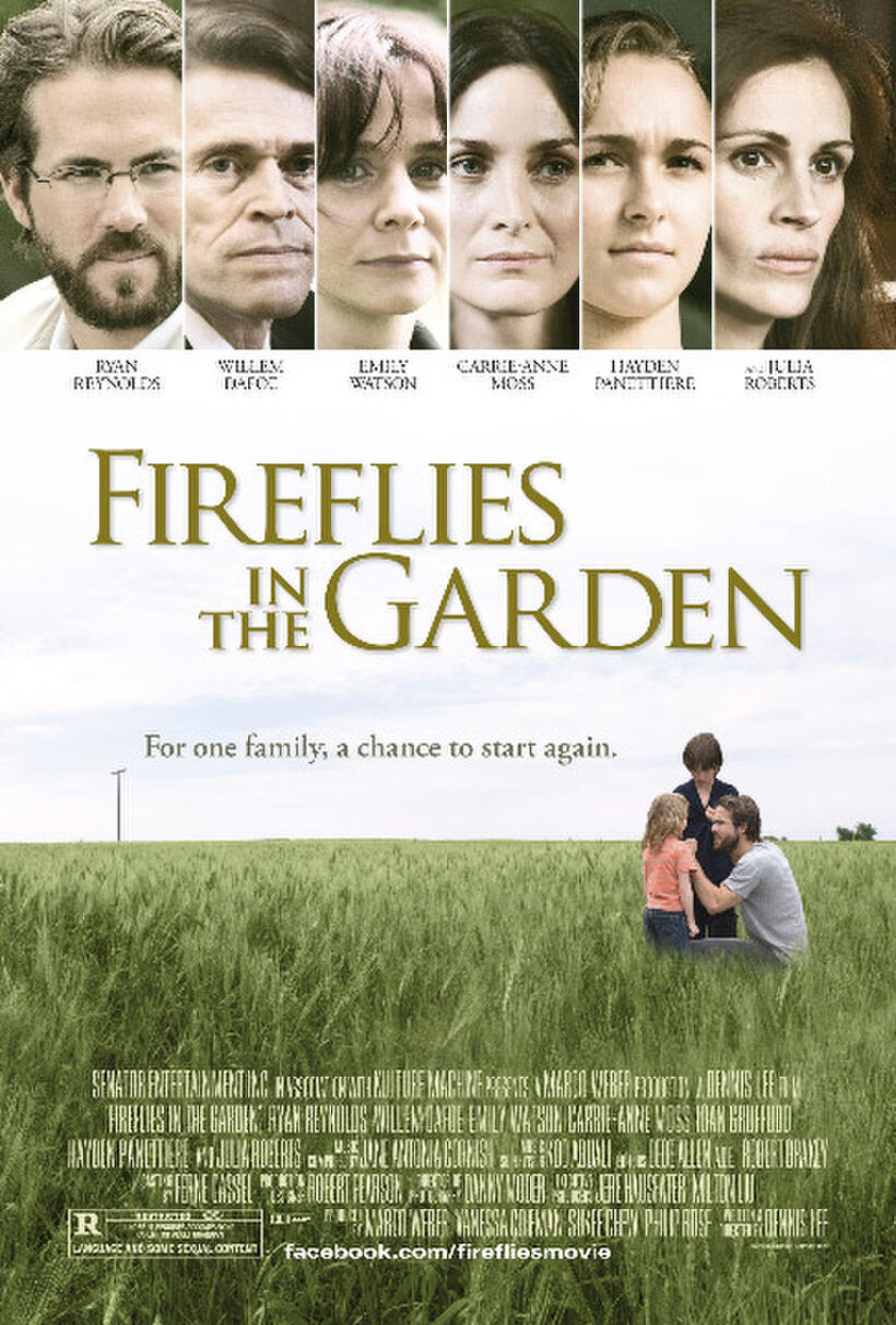 Poster art for "Fireflies in the Garden."