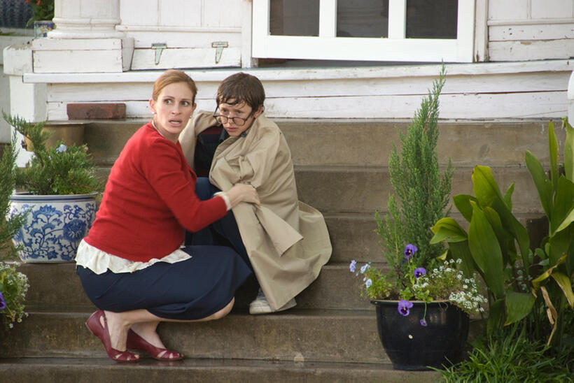 Julia Roberts and Cayden Boyd in "Fireflies in the Garden."