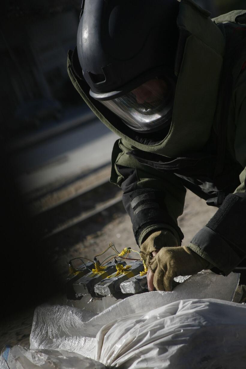Jeremy Renner in "The Hurt Locker."
