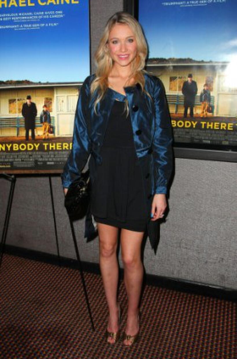 Katrina Bowden at the New York premiere of "Is Anybody There?"