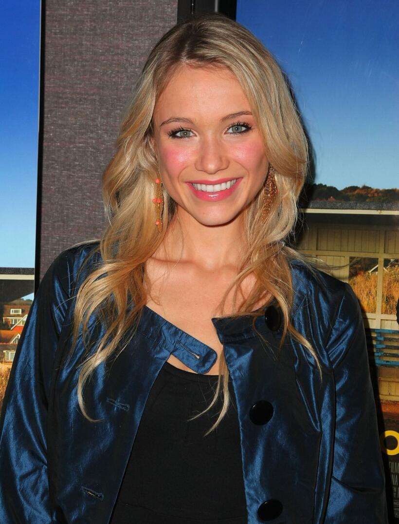 Katrina Bowden at the New York premiere of "Is Anybody There?"