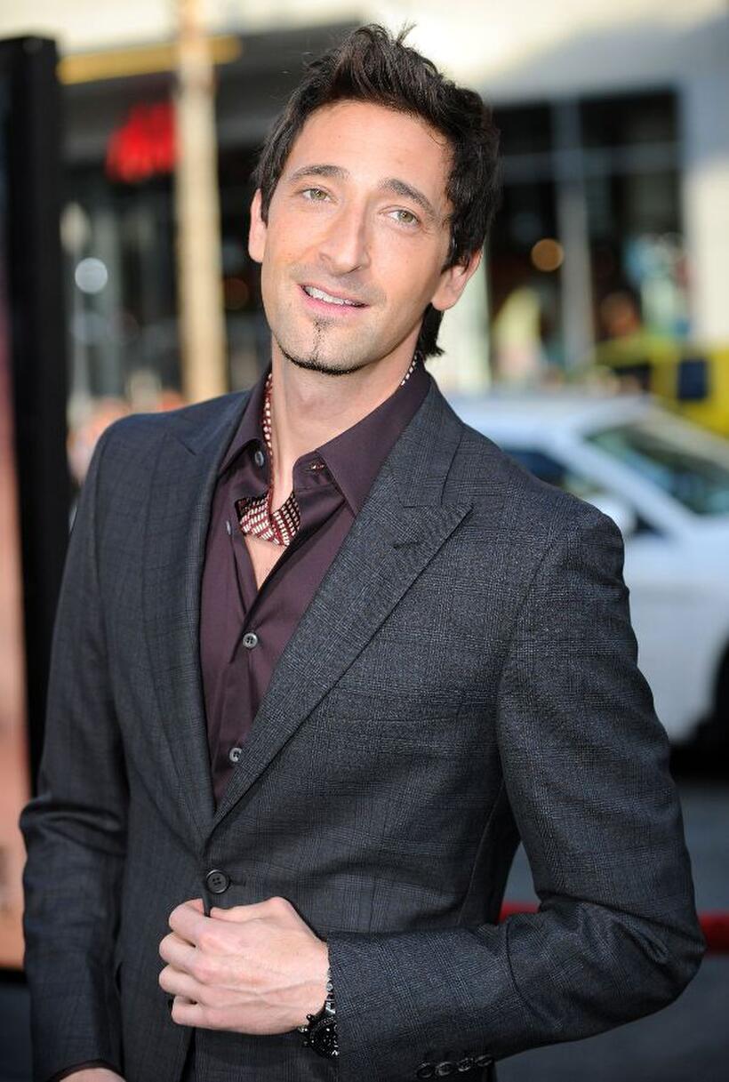 Adrien Brody at the California premiere of "Splice."