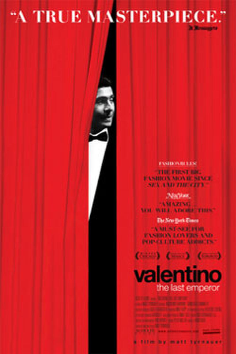 Poster art for "Valentino: The Last Emperor."