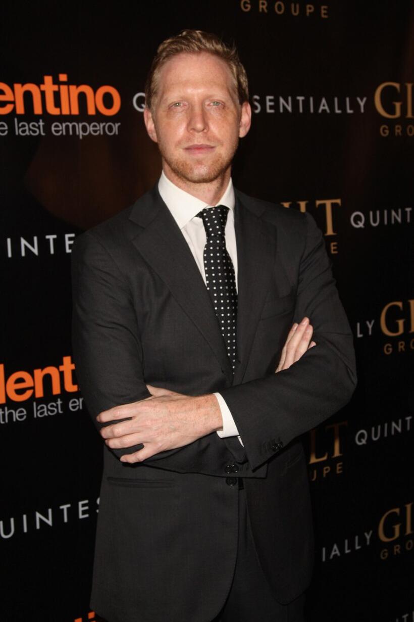 Director Matt Tyrnauer at the New York premiere of "Valentino: The Last Emperor."