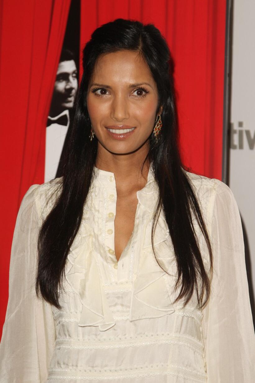 Padma Lakshmi at the New York premiere of "Valentino: The Last Emperor."