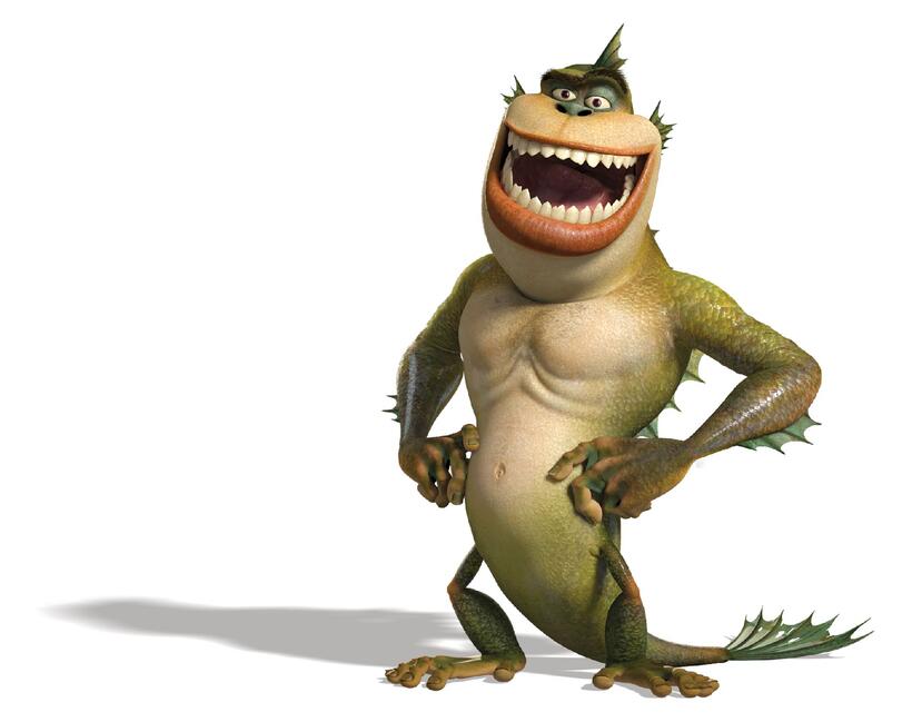 Will Arnett voices The Missing Link in "Monsters vs. Aliens 3D."