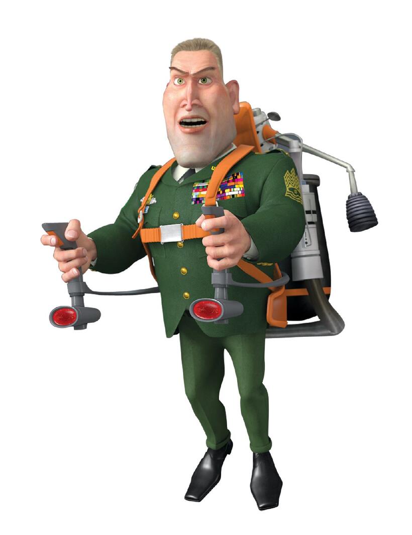 Kiefer Sutherland voices General W.R. Monger in "Monsters vs. Aliens 3D."