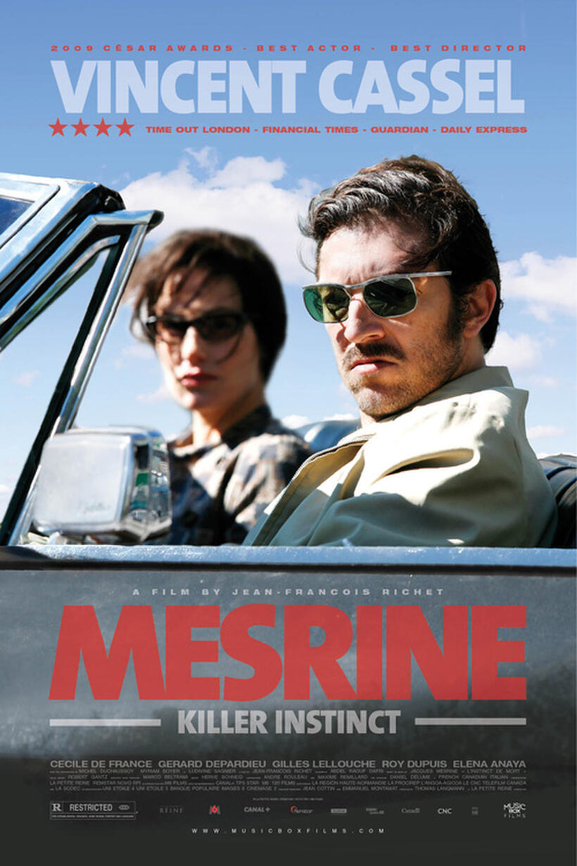 Poster art for "Mesrine: Killer Instinct."