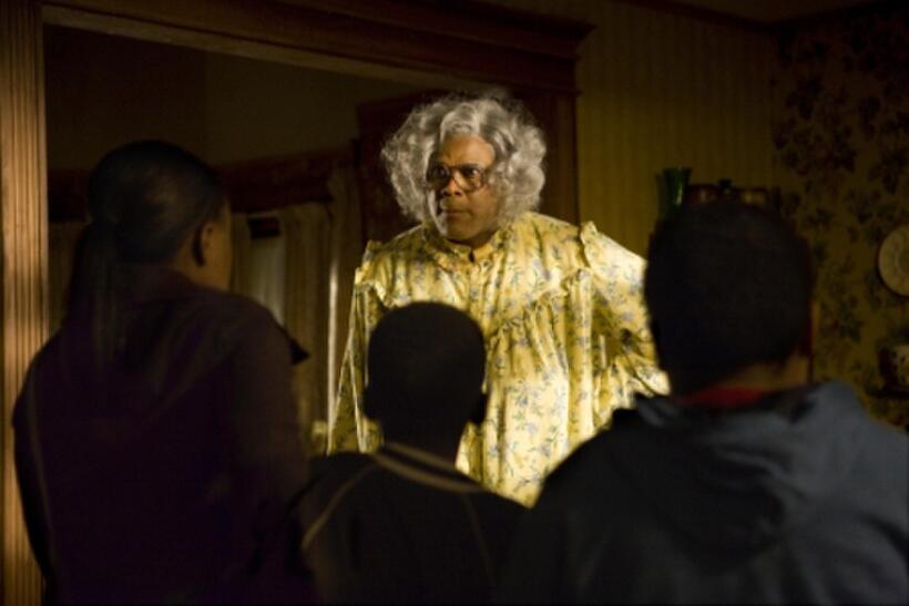 Taraji P. Henson as April in "Tyler Perry's I Can Do Bad All By Myself."