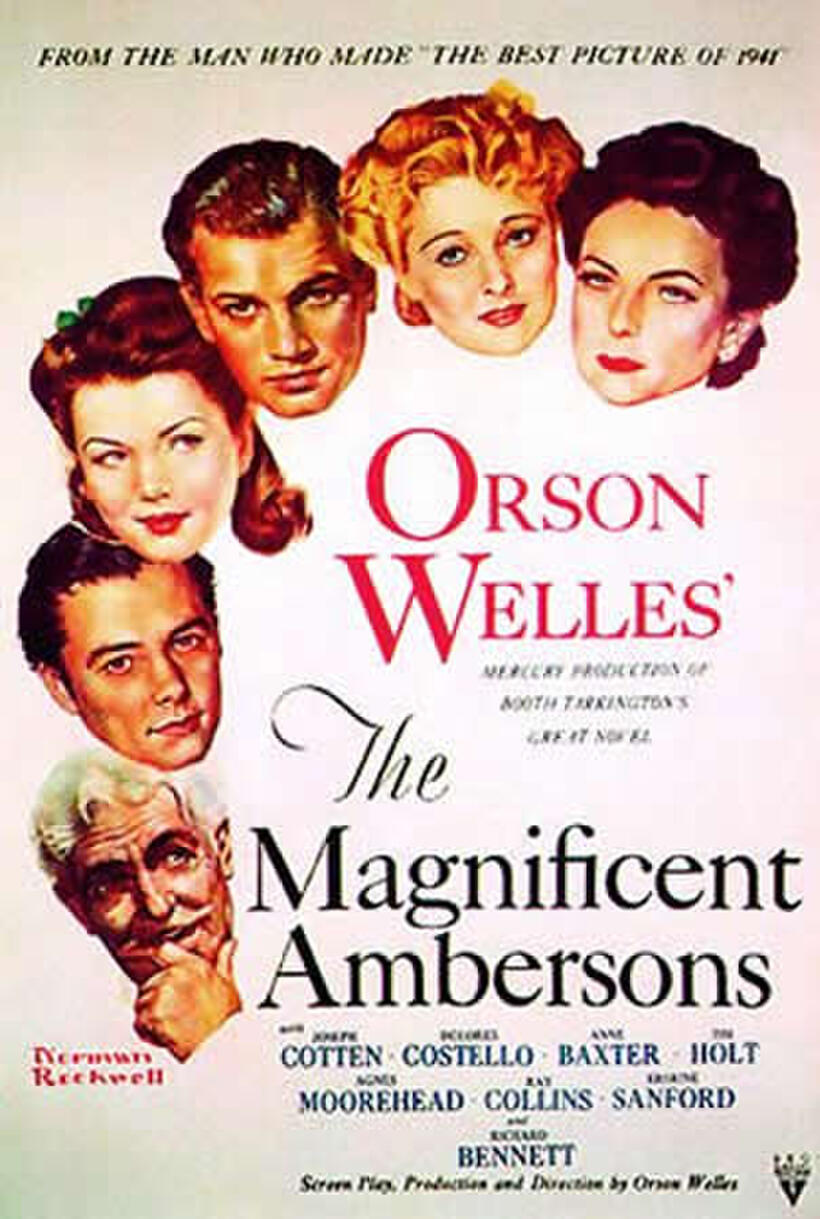 Poster art for "The Magnificent Ambersons."