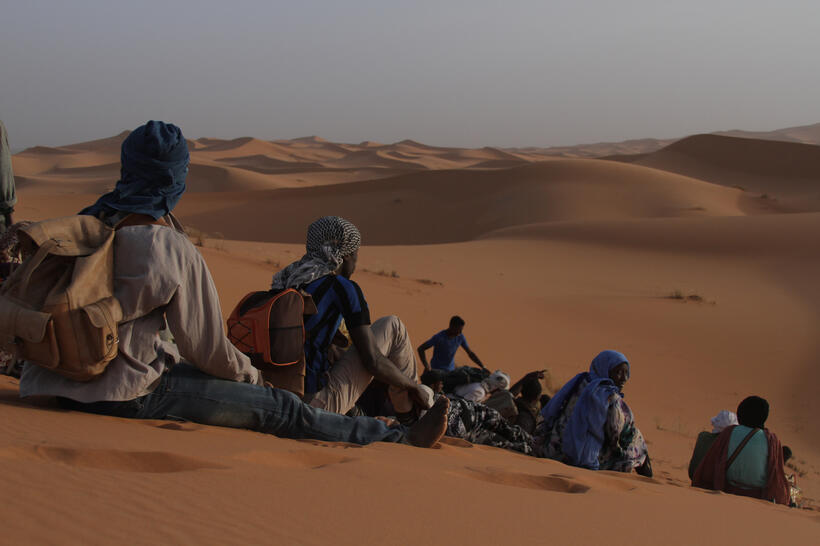 A scene from "Mediterranea."