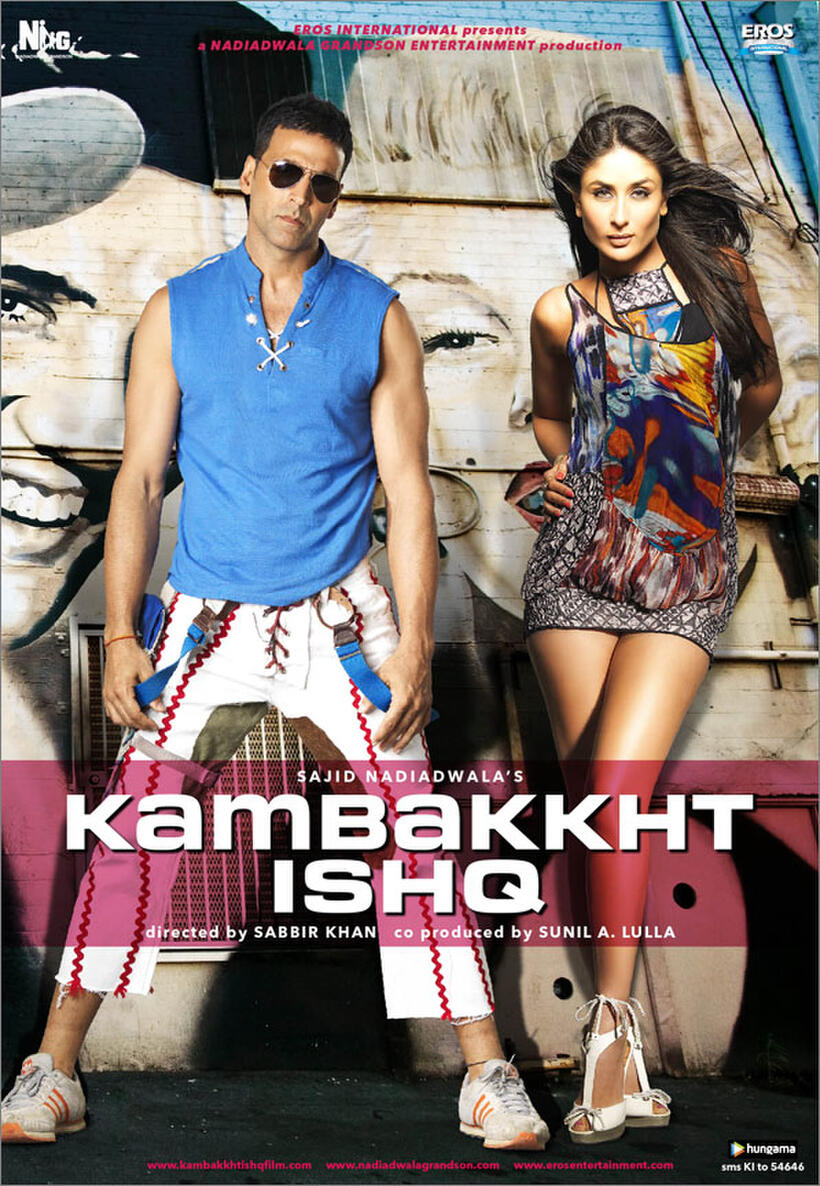 Poster art for "Kambakkht Ishq."