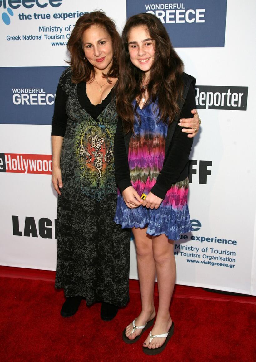 Kathy Najimy and Samia at the California premiere of "I hate Valentine's Day."
