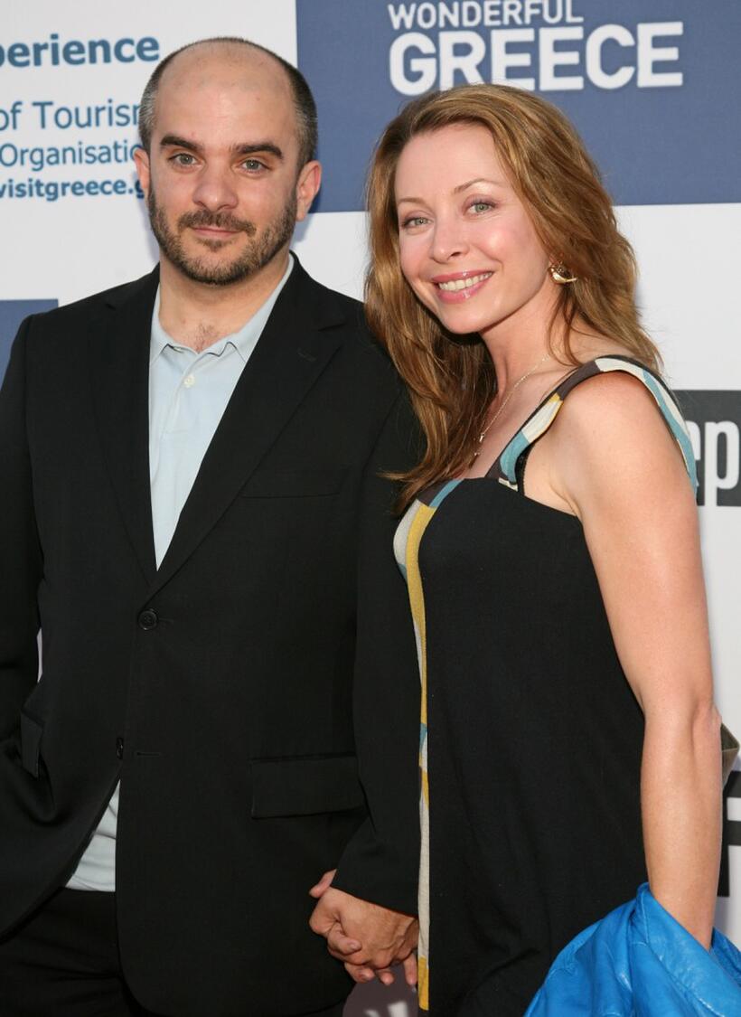 Dominic Ianno and Jeridan Frye at the California premiere of "I hate Valentine's Day."