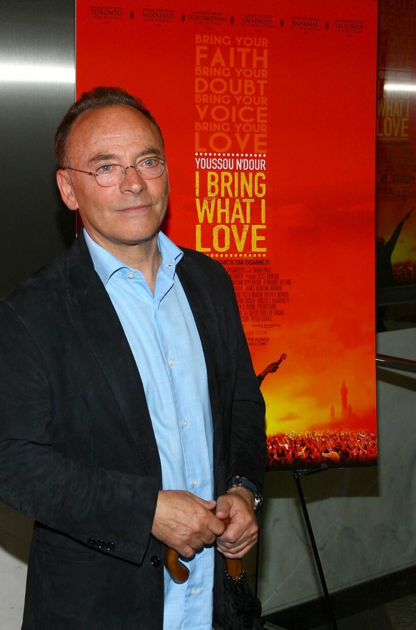 Producer Edward Nahem at the New York premiere of "Youssou N'dour: I Bring What I Love."