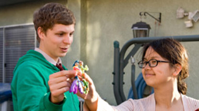 Michael Cera and Charlyne Yi in "Paper Heart."