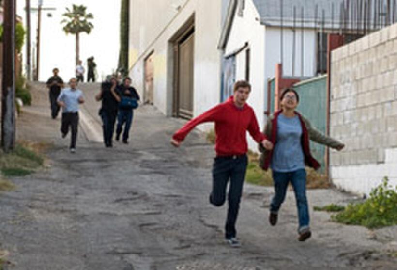 Michael Cera and Charlyne Yi in "Paper Heart."