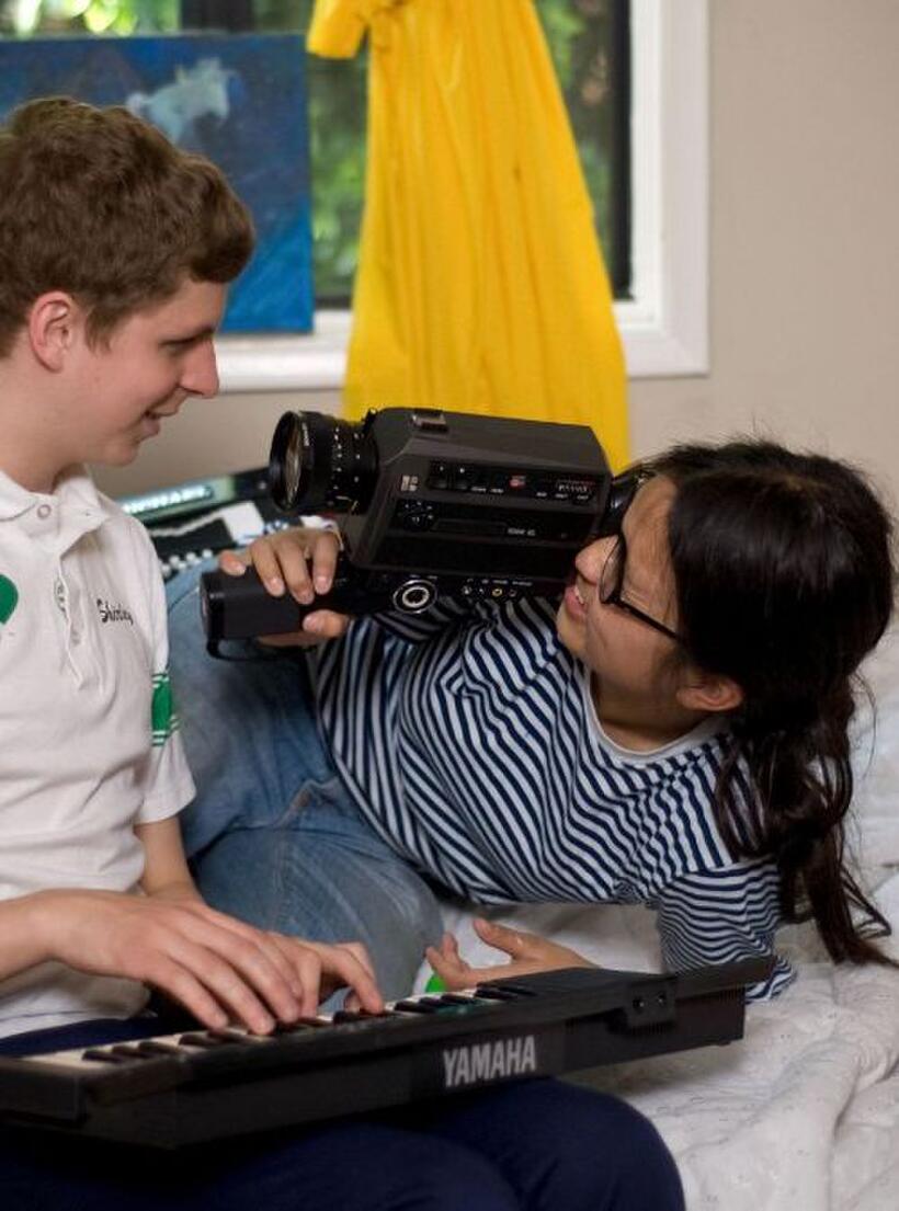 Michael Cera and Charlyne Yi in "Paper Heart."